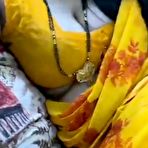 Third pic of Sexy Big Boob Bhabhi In Yellow Saree Seducing Devar 1080P - EPORNER