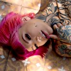 Fourth pic of Pink in The Butterfly Garden by Suicide Girls | Erotic Beauties