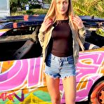 First pic of Hitzefrei - CAR BLOWJOB and PUBlIC FUCK at the parking lot: ELENA LUX