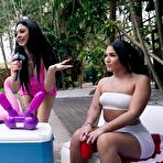 First pic of Serena Santos, Kira Perez, Addison Vodka, Alix Avery, Bunny Fae - Money Talks | BabeSource.com