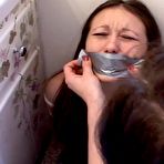 Third pic of Bondage Beauties in Peril | Mouth Packed and Tape Gagged Compilation