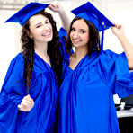 First pic of Liz Jordan & Hailey Rose in Our Graduation Present