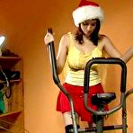 First pic of CamVivian Solo Girl | Naughty Christmas workout