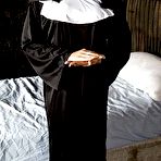 First pic of Blonde nun Sarah Vandella spreads her legs | sexratedpics.com