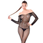 First pic of Shelena in Fishnet Bodystocking