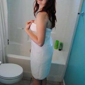 Nude porn Pics with Ex Girlfriend Sensual Bath