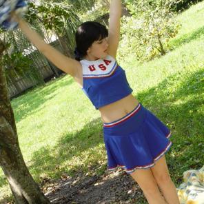 Racy Cheerleader Solo #511691